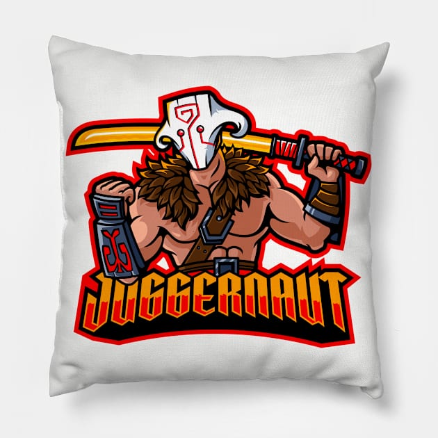 Juggernaut dota2 Pillow by rockburn