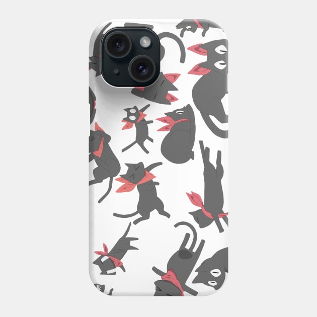 Sakamoto Cat Phone Case by closedeye