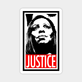 Tish James - Justice - LETITIA JAMES Magnet