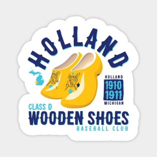 Holland Wooden Shoes Magnet