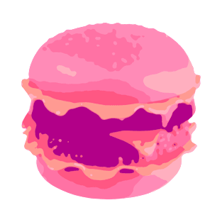 Pink Burger T-Shirt