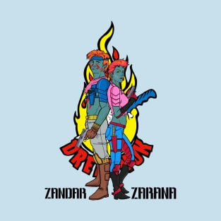 Zandar/Zarana(blue) T-Shirt