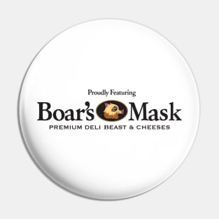 Boar's Mask Inosuke Logo Pin