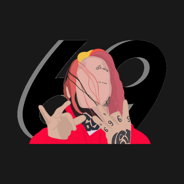 6ix9ine sixnine design by shreyaasm611