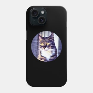 Dominant floppy cat Phone Case