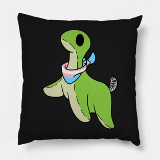 Transgender pride Nessie Pillow