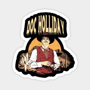 doc holliday Magnet