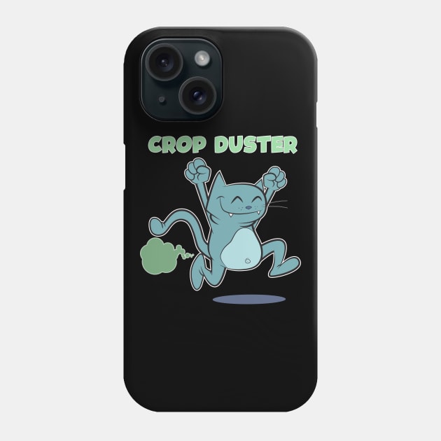 FARTING CAT Phone Case by CoySoup