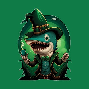 St Patrick's Day Shark T-Shirt