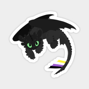 Toothless (Nonbinary) Magnet