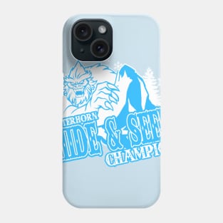 Hide and Seek Champion Big Foot Yeti Phone Case