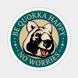 BE QUOKKA HAPPY ii Magnet