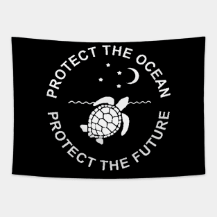 Protect the Ocean,Turtles Tapestry