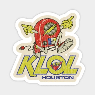 KLOL FM Houston 1970 Magnet