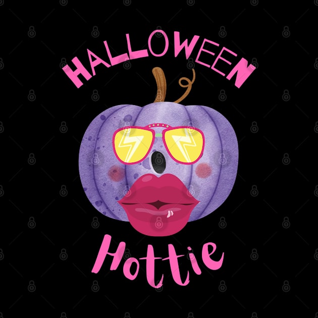 HALLOWEEN HOTTIE - Funny Halloween Pumpkin Head | Halloween Costume by Cosmic Story Designer