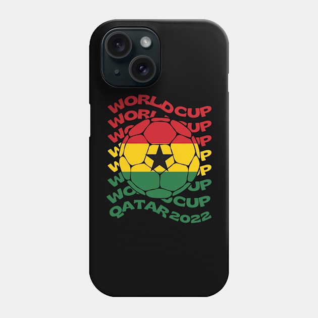 Ghana Football Phone Case by footballomatic