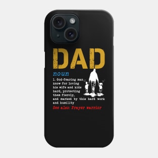 Christian Dad Definition Father's Day Dad Gift Phone Case