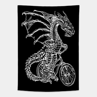 SEEMBO Dragon Cycling Bicycle Cyclist Biking Bicycling Biker Tapestry