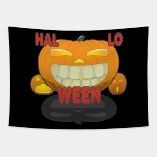 Halloween Pumpkins Tapestry