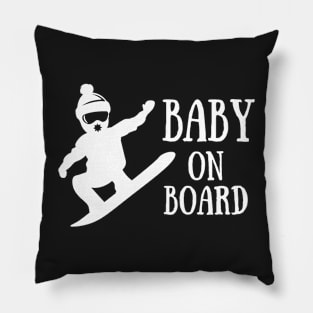 baby on board Pillow