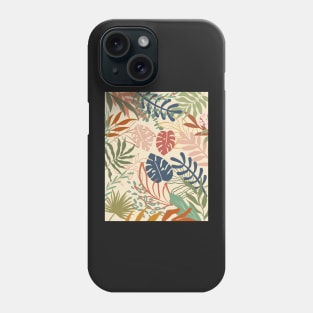 Pastel Planty Floral Pattern Phone Case