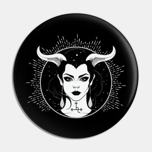 Lilith Goddess of Demons Pin