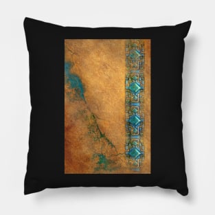 Mesoamerican Stone Art iPhone Case Pillow