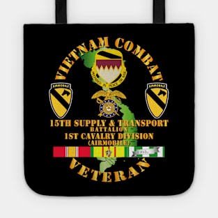 Vietnam Combat Cavalry Veteran w 15th Supply & Transport Bn - 1st Cav Div Tote