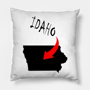 Idaho T Shirt Pillow