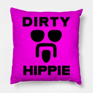 Dirty Hippie Logo Pillow