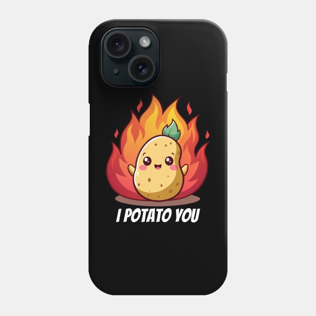 I Potato You: Adorable Potato Love Pun Merch | PunnyHouse Phone Case by PunnyHouse