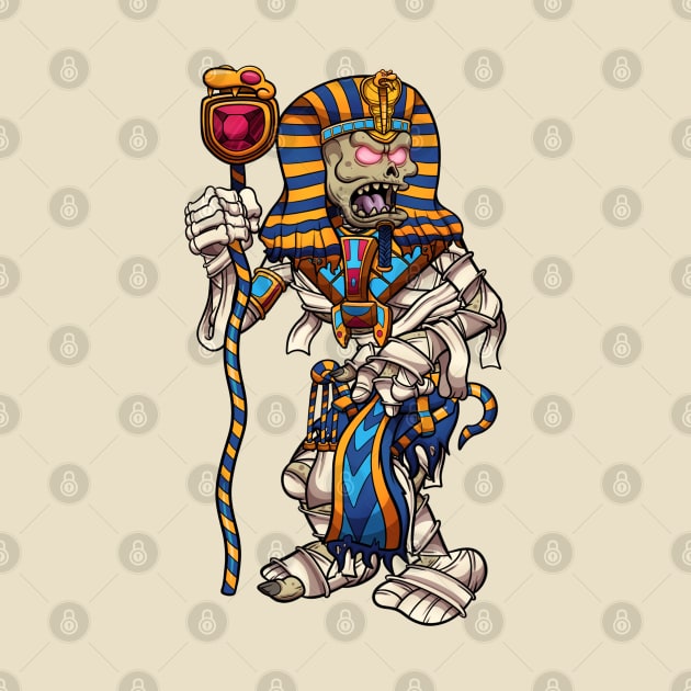 Pharaoh Mummy by TheMaskedTooner