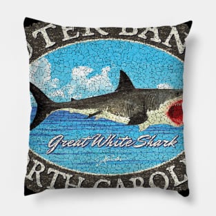 Outer Banks, North Carolina, Great White Shark Pillow