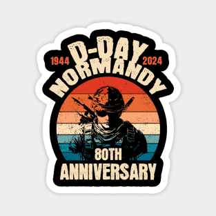 D-Day 80th Anniversary Normandy Magnet