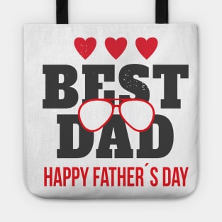 Best Dad Happy Father's Day Funny Gift Father's Day Tote