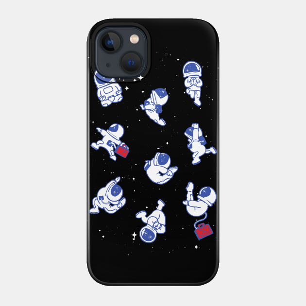 Astronaut Yoga - Astronaut - Phone Case