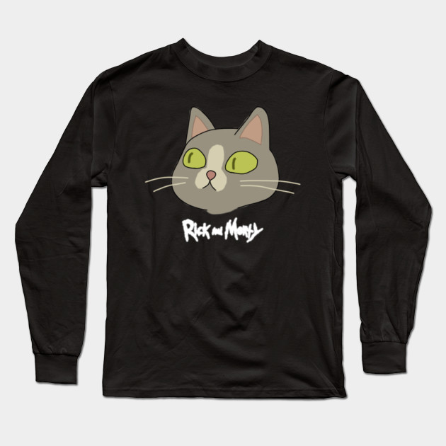 Rick And Morty Talking Cat Rick And Morty Long Sleeve T Shirt