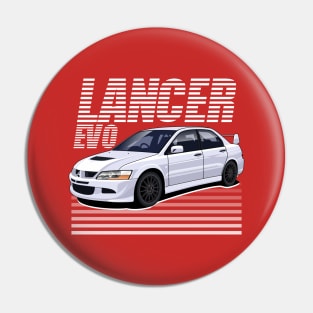 Lancer Evo JDM Style Pin