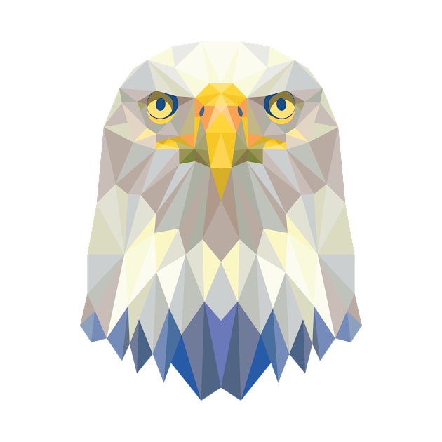 Fractal Bald Eagle by SandiTyche