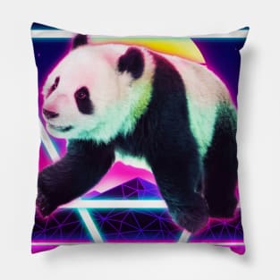 Panda Rave - Raving Panda Pillow