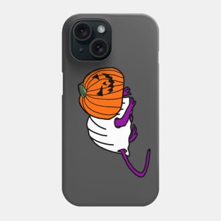 Cute Rat Wearing Halloween Horror Costume Phone Case