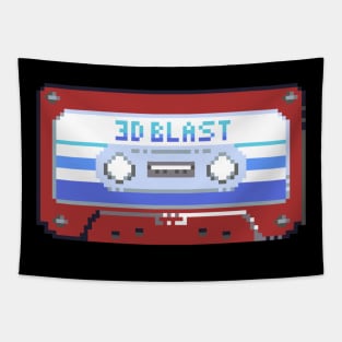 Pixel Cassette Shirt Tapestry