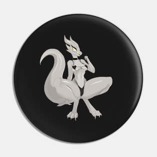 Gray Kobold Pin