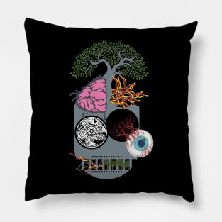 Robot Art Pillow