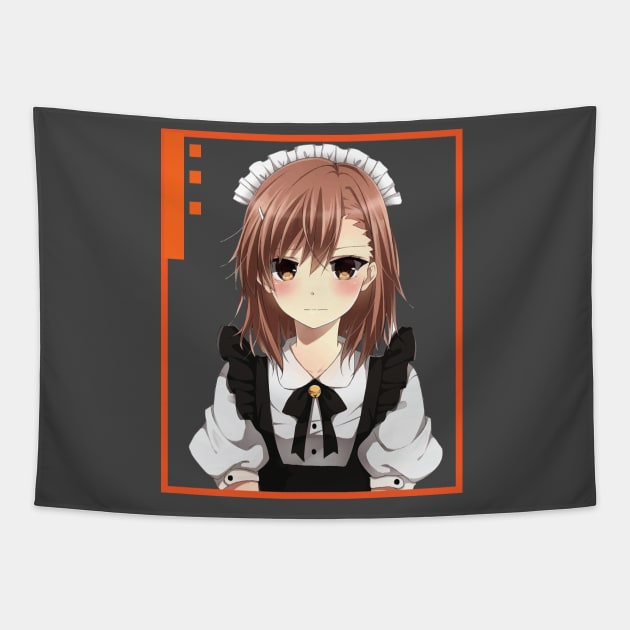 Misaka Mikoto Tapestry by Hi Monday