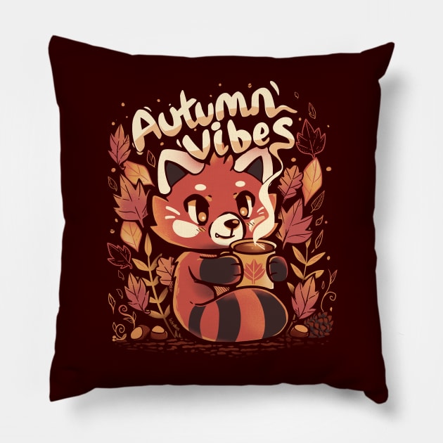 Autumn Vibes Pillow by TechraNova