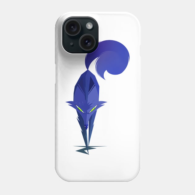 Wolf hunter Phone Case by Polygonal Mess