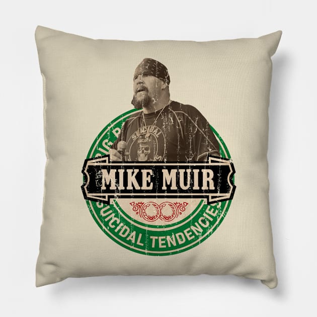 Mike Muir Pillow by modar siap