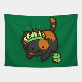 The Kitty and the Frog Tapestry