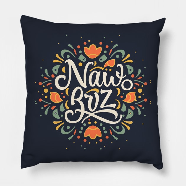 Baha'i Naw-Ruz (Baha'i New Year) – March Pillow by irfankokabi